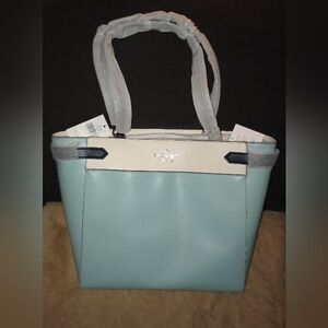 NWT Kate Spade Staci Color block laptop Tote